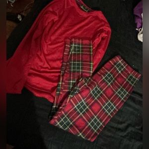 Flannel Patterned PJ set